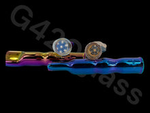 Load image into Gallery viewer, Built In Honeycomb Screen Chillum Pipe