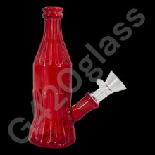 Load image into Gallery viewer, 6 Inch Colorful Beer Bottle Glass Water Pipe Hookah Bong