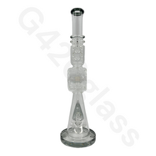Load image into Gallery viewer, 17.3 Inch LOOKAH Conical Megacomplex Glass Bong | Water Pipes