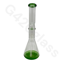 Load image into Gallery viewer, 16 Inch Beaker Base Ice Bong Heavy Duty W/ Lattice Showerhead