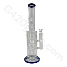 Load image into Gallery viewer, 17 Inch LOOKAH Water Pipe | Glass Bong