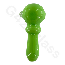 Load image into Gallery viewer, 4 Inch Solid Color Hand Pipe | G420glass Spoon Pipe