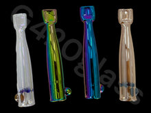 Load image into Gallery viewer, colorful shinny one hitter galss pipe