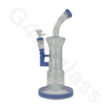 Load image into Gallery viewer, 12 Inch Complicated Water Pipe Recycler Hookah Glass Bongs Oil Rigs Multi Filter Bong
