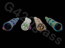 Load image into Gallery viewer, Glass Hand Pipe Chillum Pipe