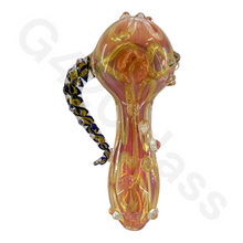 Load image into Gallery viewer, 4 Inch Horned Hand Pipe | Spoon Hookah Pipe Tobacco