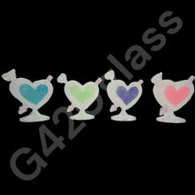 Load image into Gallery viewer, Heart-shaped water pipe
