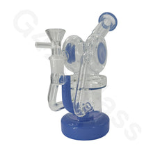 Load image into Gallery viewer, 8 Inch Lookah Glass Telescope Style Water Pipe | Big Bong