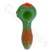 Load image into Gallery viewer, 4 Inch Glow in the Dark Hand Pipes | Animal Shinny Style Spoon Pipe