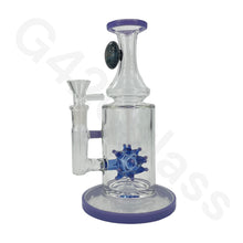 Load image into Gallery viewer, m purple glass water pipe