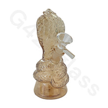 Load image into Gallery viewer, 6 Inch Electroplate Snake Style Water Pipe Mini Bubbler Bongs