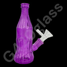 Load image into Gallery viewer, 6 Inch Colorful Beer Bottle Glass Water Pipe Hookah Bong
