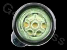 Load image into Gallery viewer, Flat-Mouth Rectangle Chillum Built-in Colorful Honeycomb Screen Glass Chillum Pipe One Hit Glass