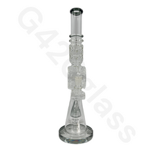 Load image into Gallery viewer, 17.3 Inch LOOKAH Conical Megacomplex Glass Bong | Water Pipes