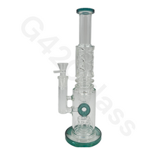 Load image into Gallery viewer, 14 Inch LOOKAH Water Pipe | Glass Bong (