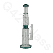 Load image into Gallery viewer, 18 Inch Lookah Glass Monster Triple Chamber Pipe | Big Bong