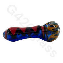 Load image into Gallery viewer, Rasta Hand Pipe