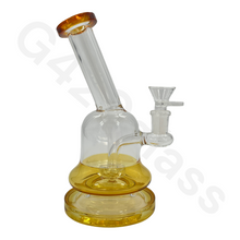 Load image into Gallery viewer, 7 Inch Straight Neck Mini Water Pipe / Dab Rigs / Straight Bongs | Water Bongs