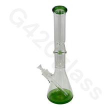 Load image into Gallery viewer, 16 Inch Beaker Base Ice Bong Heavy Duty W/ Lattice Showerhead