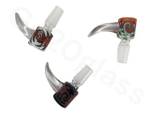 Load image into Gallery viewer, Colorful Patterned Male Bowl 14mm