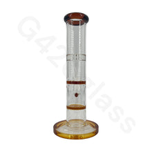 Load image into Gallery viewer, 10 Inch Double Honeycomb Screens Glass Water Pipe Hookah Bong