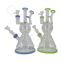 Load image into Gallery viewer, 11 Inch Statue of Liberty Water Pipe Hookah Glass Bongs Oil Rigs
