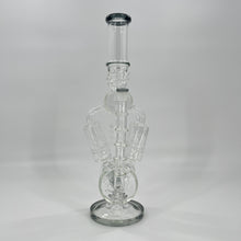 Load image into Gallery viewer, 18 Inch LOOKAH Quad Honeycomb Perc Recycler Water Pipe | Glass Bong
