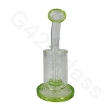 Load image into Gallery viewer, 7 Inch Simple Water Pipe Mini Bubbler Glass Bongs Oil Rigs