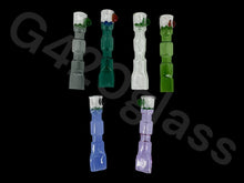 Load image into Gallery viewer, Gorgeous Chillum glass pipes