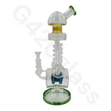 Load image into Gallery viewer, 15 Inch LOOKAH Jellyfish Water Pipe | Glass Bong