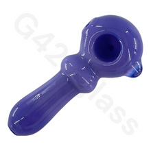 Load image into Gallery viewer, 4 Inch Solid Color Hand Pipe | G420glass Spoon Pipe
