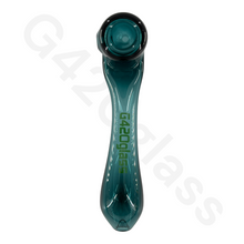 Load image into Gallery viewer, Teal Smoking Pipe