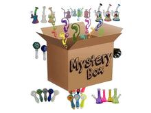Load image into Gallery viewer, Glass Blind Mystery Box Smoking Accessories Perfect Artwork Silicone Glass Smoke Tobacco Glass Pipe Cheap Price