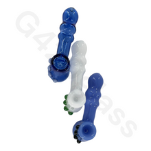 Load image into Gallery viewer, 5 Inch Heavy Duty Hammer Hand Pipes with Colorful Beads | Spoon Pipe