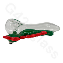 Load image into Gallery viewer, 5 Inch 3D Scary Heady Hand Pipes | Multiple Styles Available