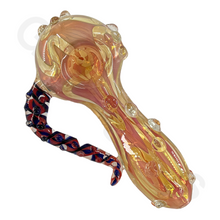 Load image into Gallery viewer, 4 Inch Horned Hand Pipe | Spoon Hookah Pipe Tobacco