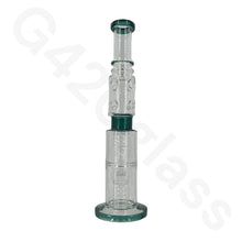 Load image into Gallery viewer, 18 Inch Lookah Glass Monster Triple Chamber Pipe | Big Bong