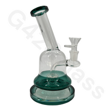 Load image into Gallery viewer, 7 Inch Straight Neck Mini Water Pipe / Dab Rigs / Straight Bongs | Water Bongs