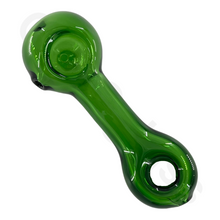 Load image into Gallery viewer, Green Smoking Glass Pipe