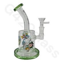 Load image into Gallery viewer, Green water pipes with r&m stickers