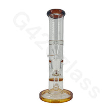 Load image into Gallery viewer, 10 Inch Double Honeycomb Screens Glass Water Pipe Hookah Bong