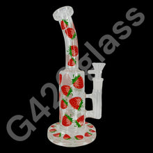 Load image into Gallery viewer, 10 Inch Plants Decals Glass Water Pipe Hookah Bong