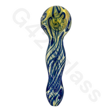 Load image into Gallery viewer, 5 Inch Twisted Hand Pipes | Glass Smoking Pipe