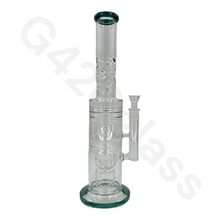Load image into Gallery viewer, 17 Inch LOOKAH Water Pipe | Glass Bong