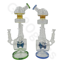 Load image into Gallery viewer, 15 Inch LOOKAH Jellyfish Water Pipe | Glass Bong