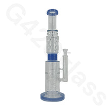 Load image into Gallery viewer, 18 Inch Lookah Glass Monster Triple Chamber Pipe | Big Bong