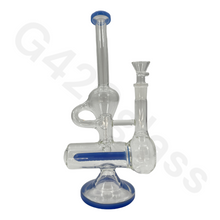 Load image into Gallery viewer, 10 Inch Old Style Recycler Rig Ice Bong | Water Pipe
