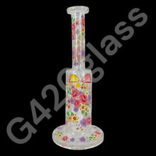 Load image into Gallery viewer, 10 Inch Plants Decals Glass Water Pipe Hookah Bong
