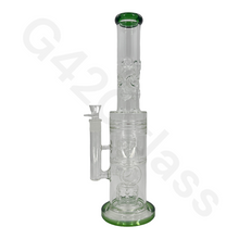 Load image into Gallery viewer, 17 Inch LOOKAH Water Pipe | Glass Bong
