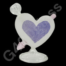 Load image into Gallery viewer, Purple Water pipe 420 glass